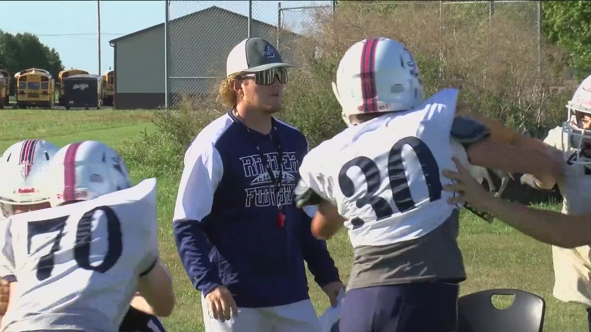 Ryan Lozier, the quarterback of the 2019 state champion Clyde Fliers, got the keys to his own program before his 23rd birthday.