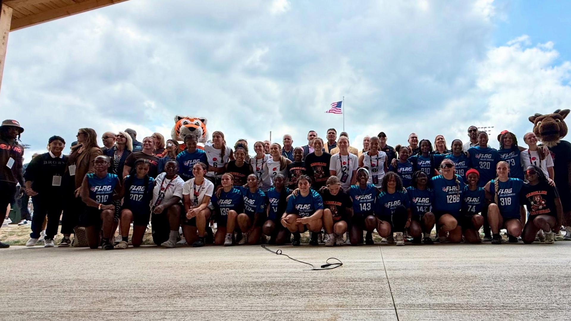 Ohio will host a girls flag football state championship starting in spring 2026, the OHSAA announced during the NFL FLAG Championships on Thursday.