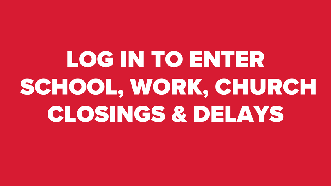 Weather closings/delays administrator log-in