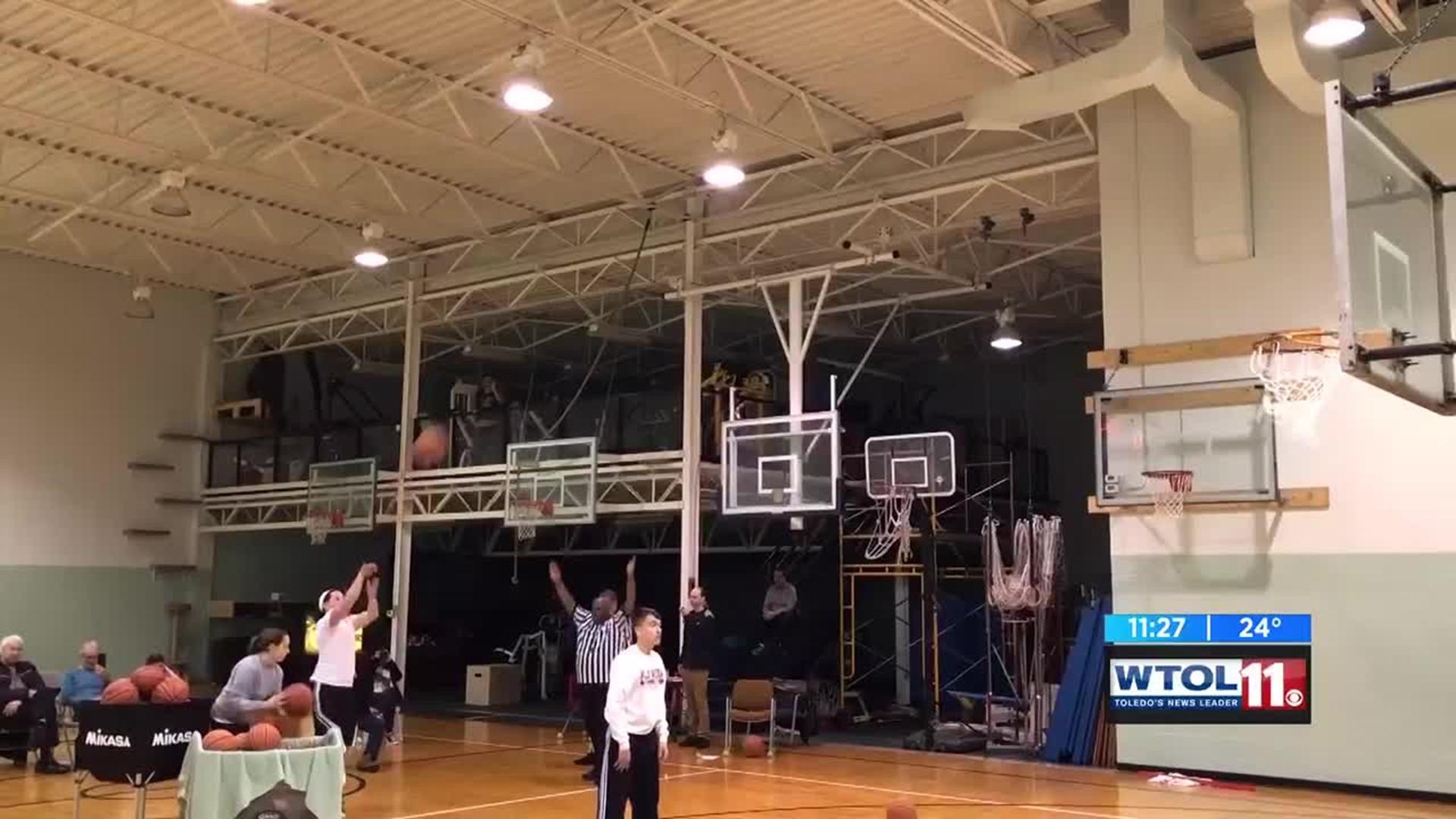 Local man breaks Guiness world record of three-pointers in one minute