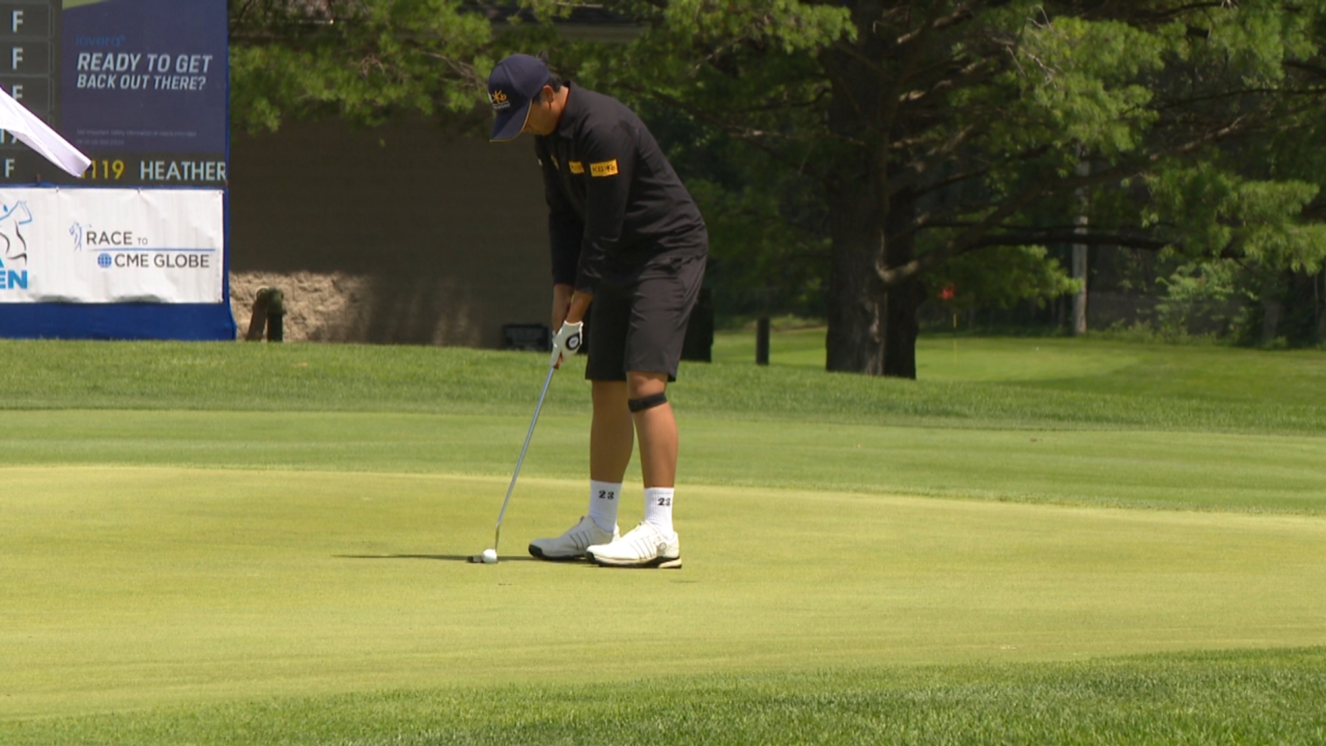 The first round of the Dana Open at Highland Meadows Golf Club in Sylvania teed off Thursday morning.