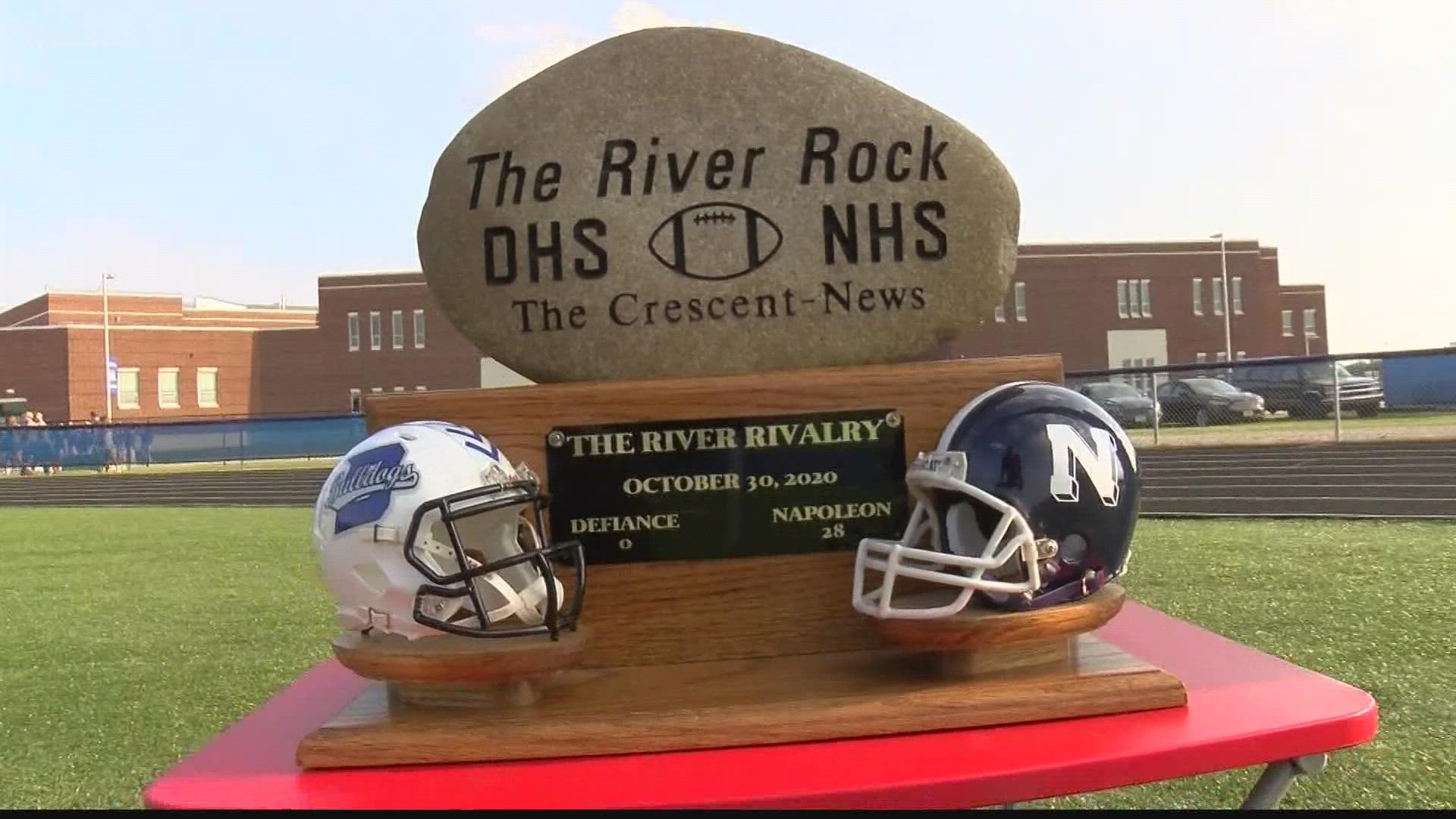 The Bulldogs prevailed over the Wildcats in a defensive battle to return the River Rock trophy back to Defiance.