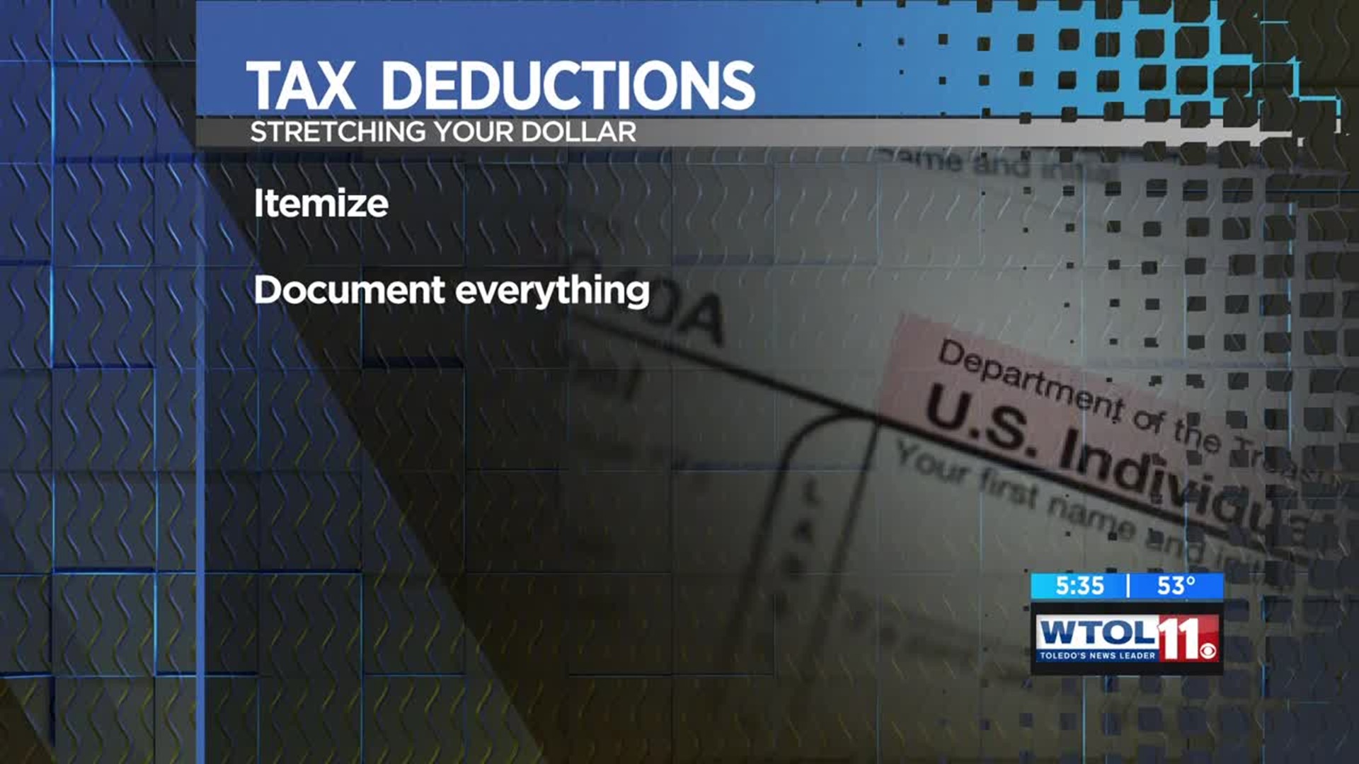 Stretching Your Dollar: Tax Deductions