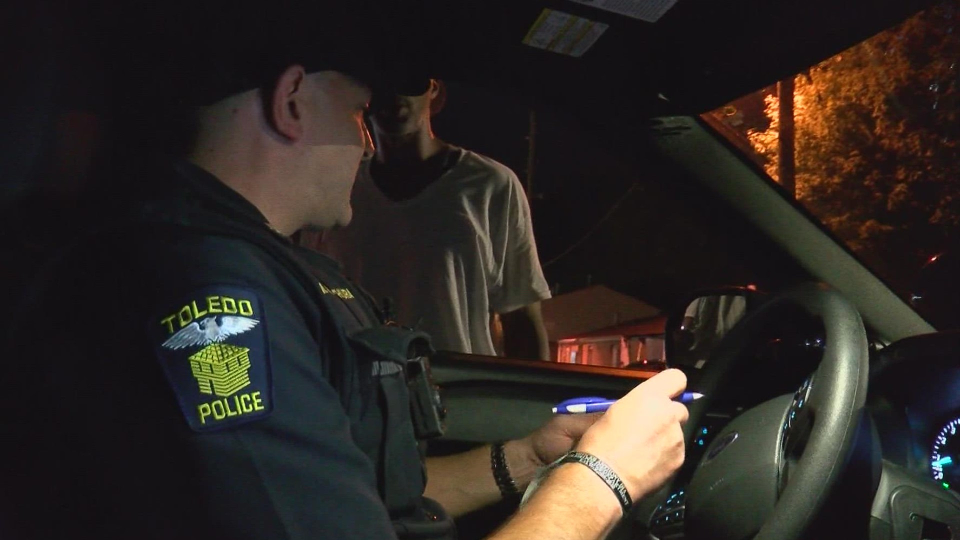 WTOL 11 rode along with Toledo Police Department's gang task force as they patrolled the city Thursday.