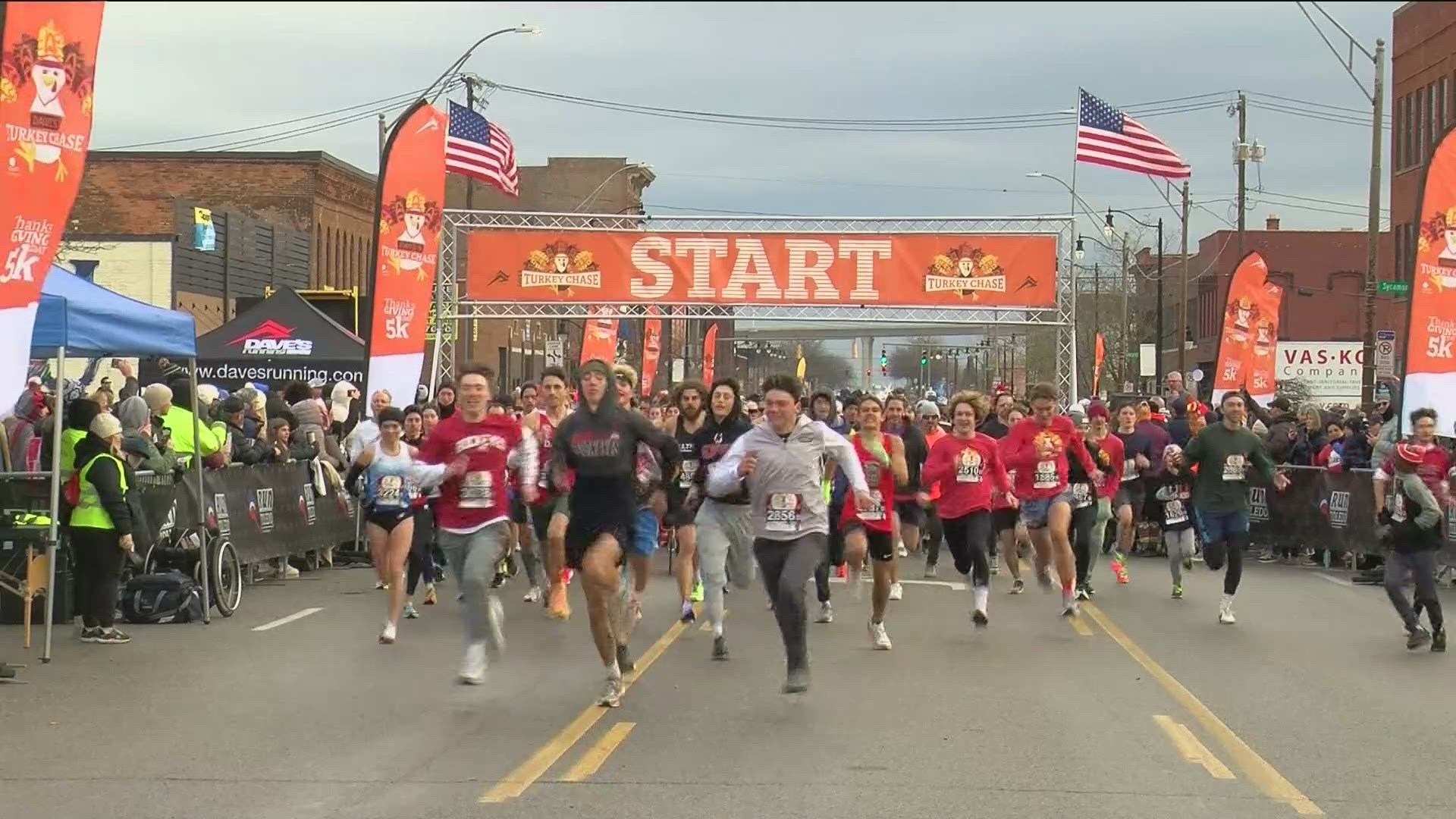 People from more than 31 states and 4 countries participated in this year's race.