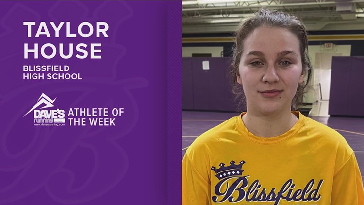 Athlete of the Week: Taylor House, Blissfield
