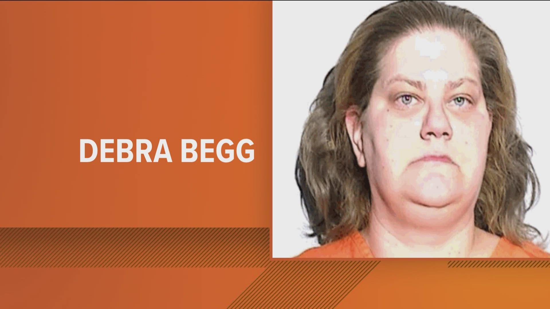 Debra Begg is charged with aggravated burglary after allegedly pushing her way through the front door of a home on Dixon Avenue and taking a dog.