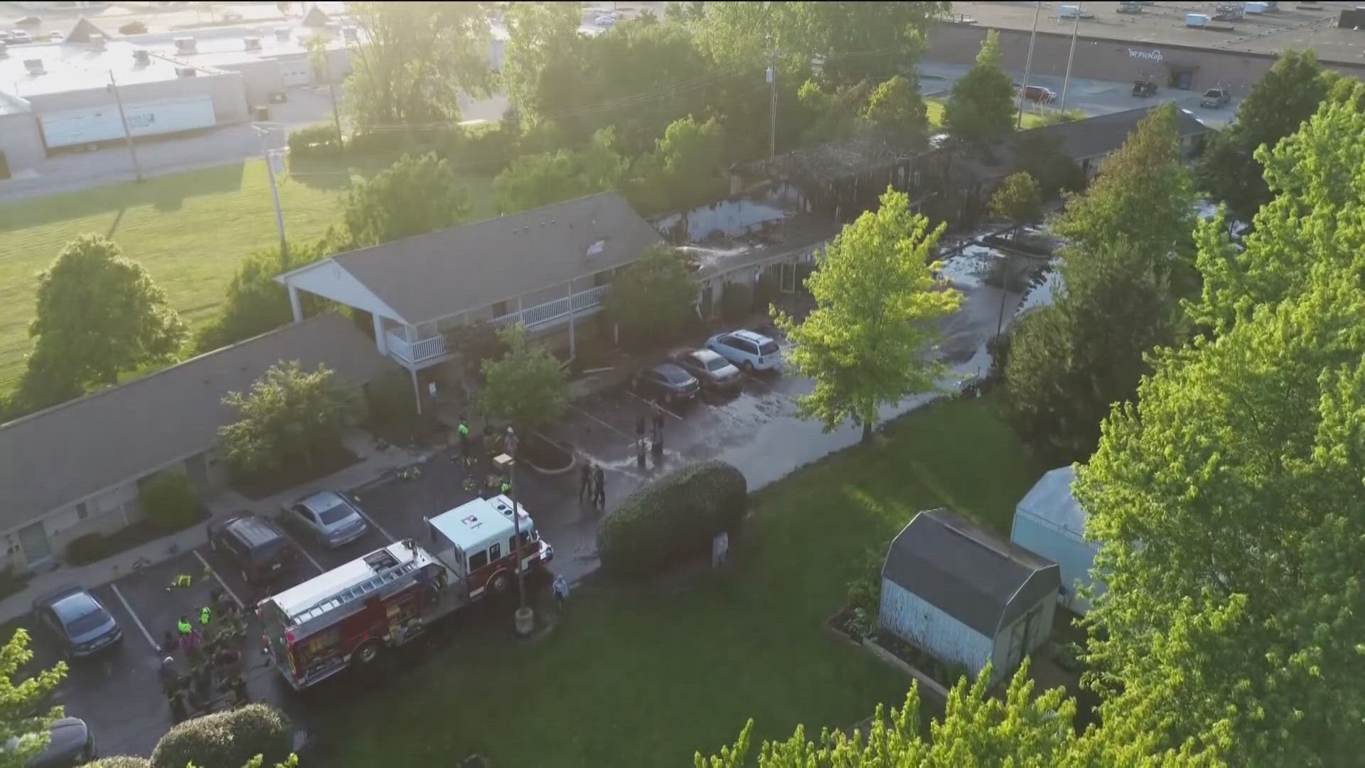 The fire at the Village Court North Apartments, a low-income housing property, last month displaced dozens of people.