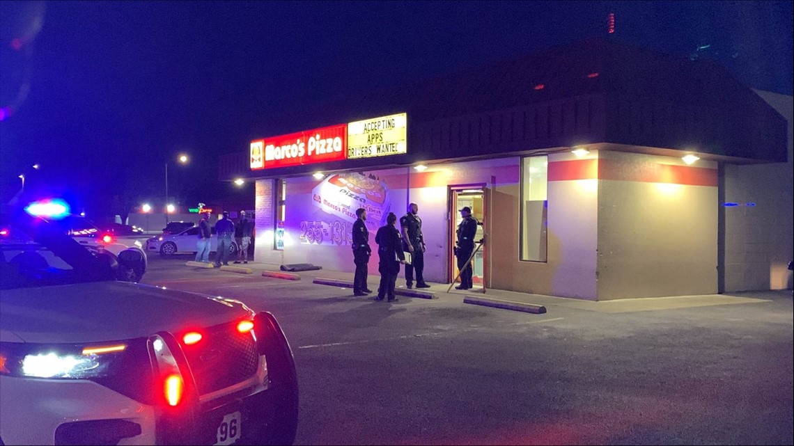 Pizza delivery driver shot on Sunday