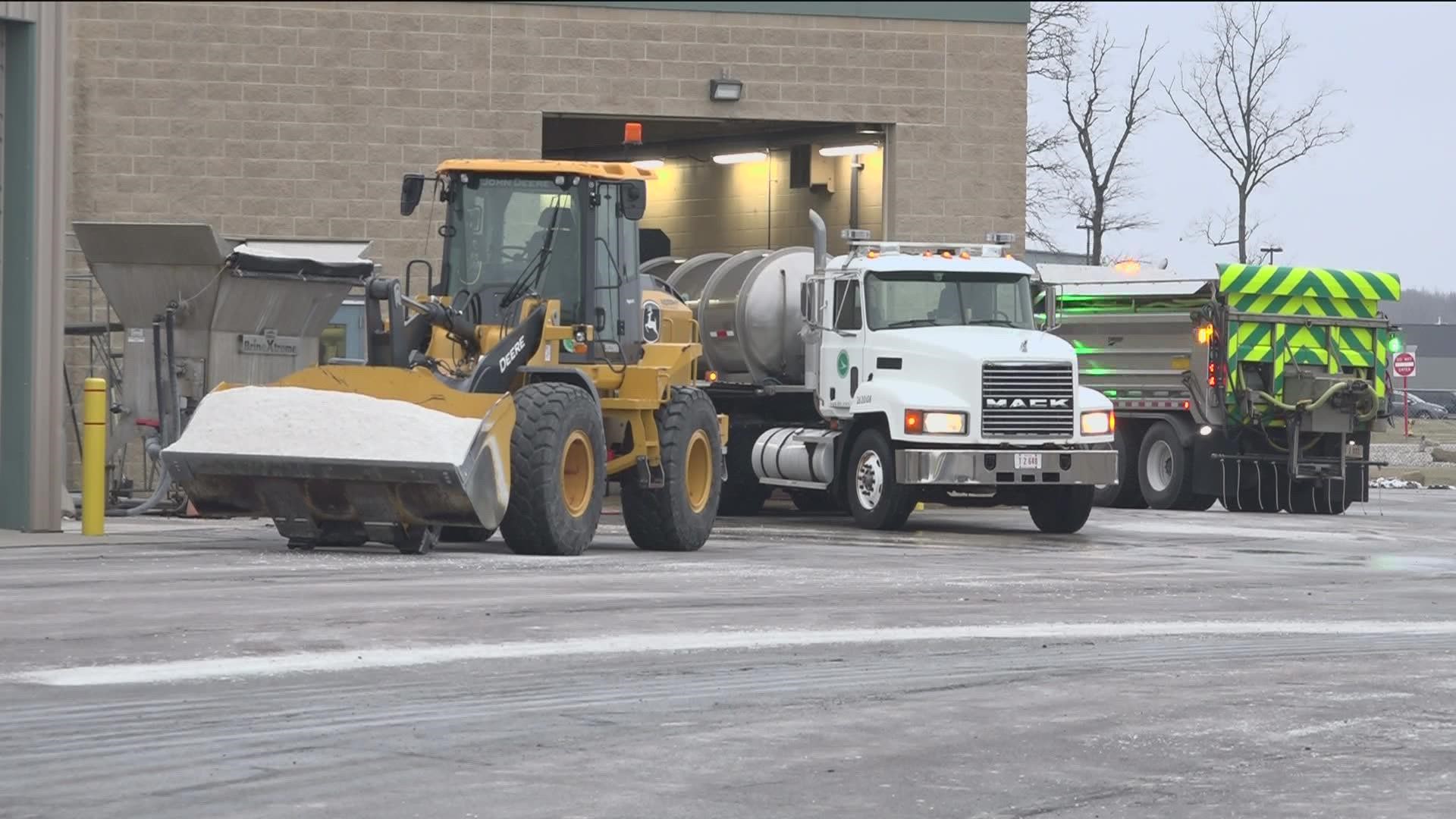 In preparing for a winter storm, work doesn't just start when the snow begins to fall. It's happening in the days and hours leading up to the storm.