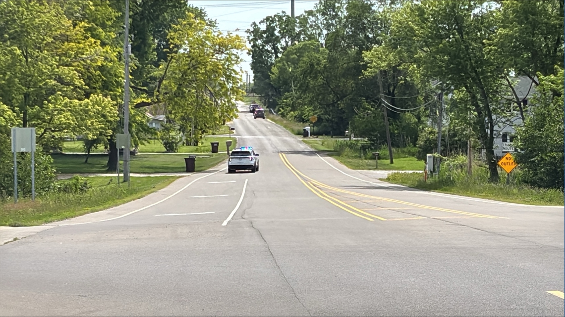 Significant law enforcement presence in Erie Township, Michigan Thursday morning