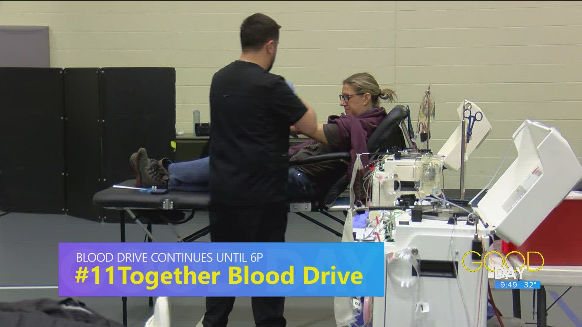 Today is the annual 11#Together Blood Drive. Your donation could help save as many as three lives.