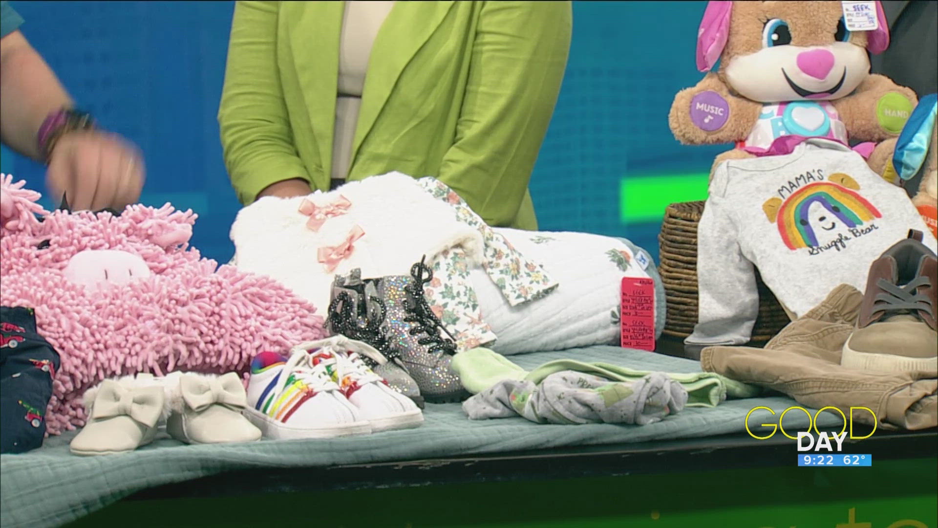 Rachael Brooks of the Toledo Mothers of Twins Club talks an upcoming sale to make raising kids just a tad bit cheaper.