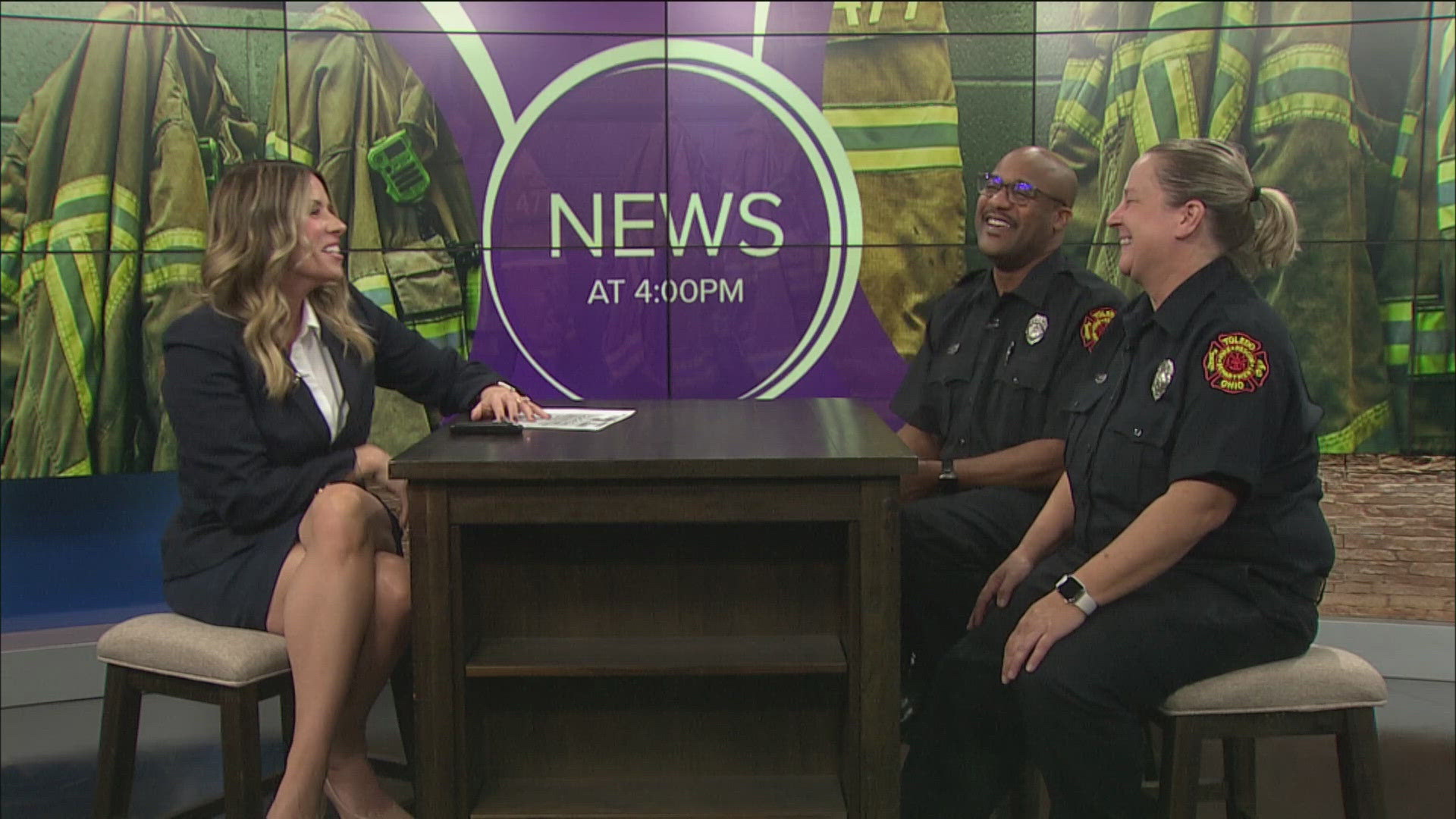 Toledo Fire & Rescue Department privates Sheldon Collins and Marlene Metti discuss hiring process meetings and what resources and options are available within TFRD.