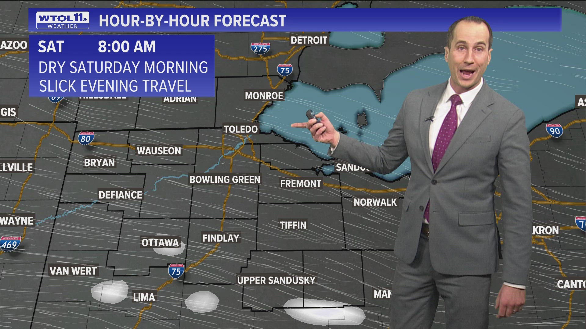 Weather Impact ALERT DAY for wintry mix Saturday | WTOL 11 Weather ...