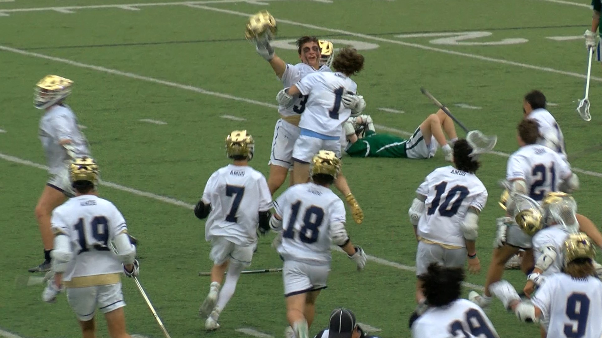 Staten scored the game-winning goal for the Titans lacrosse team in overtime to punch their ticket to the state final four.