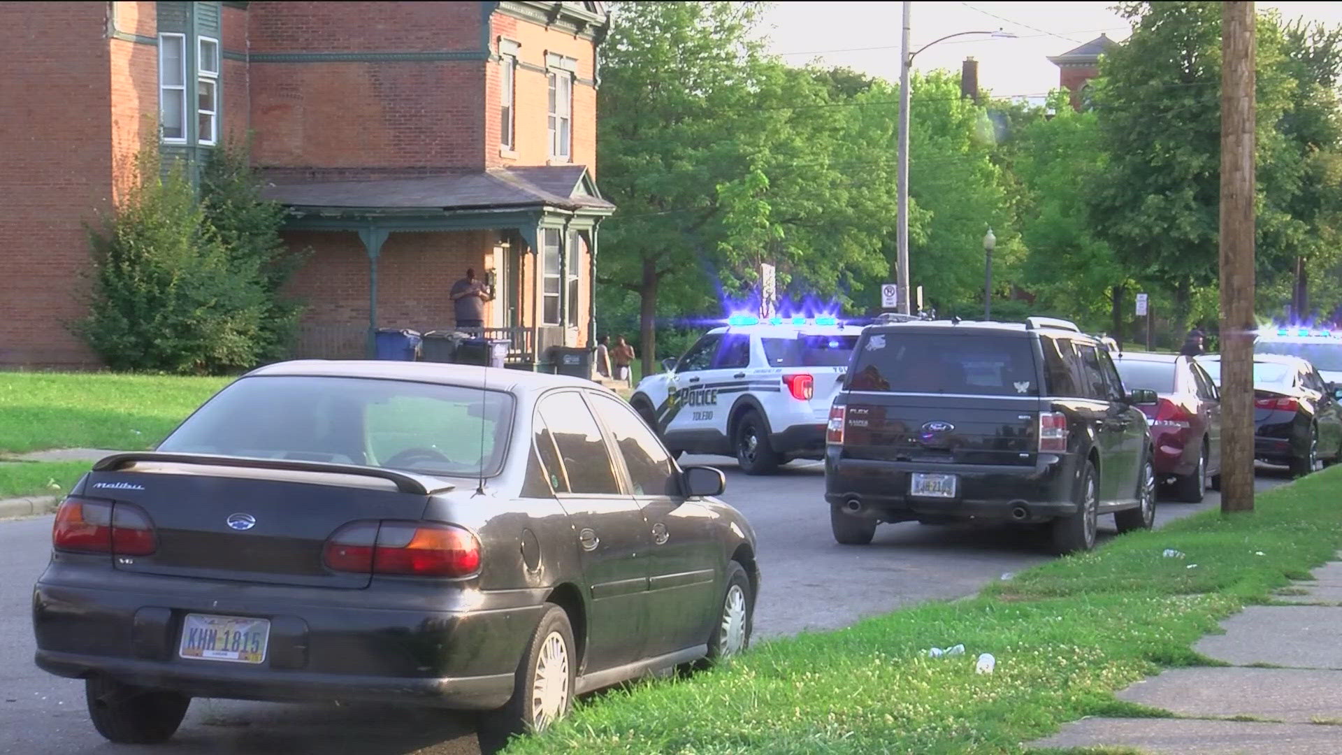 Between four shootings, five people were injured. At least two are in serious condition.