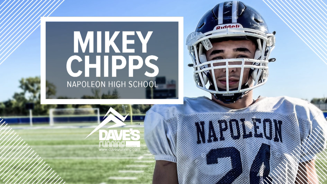 Athlete of the Week Mikey Chipps of Napoleon High School