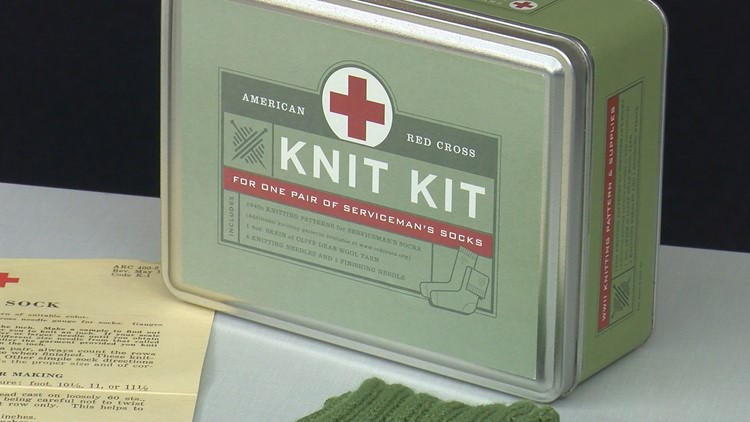 American Red Cross program called on knitters during World War II