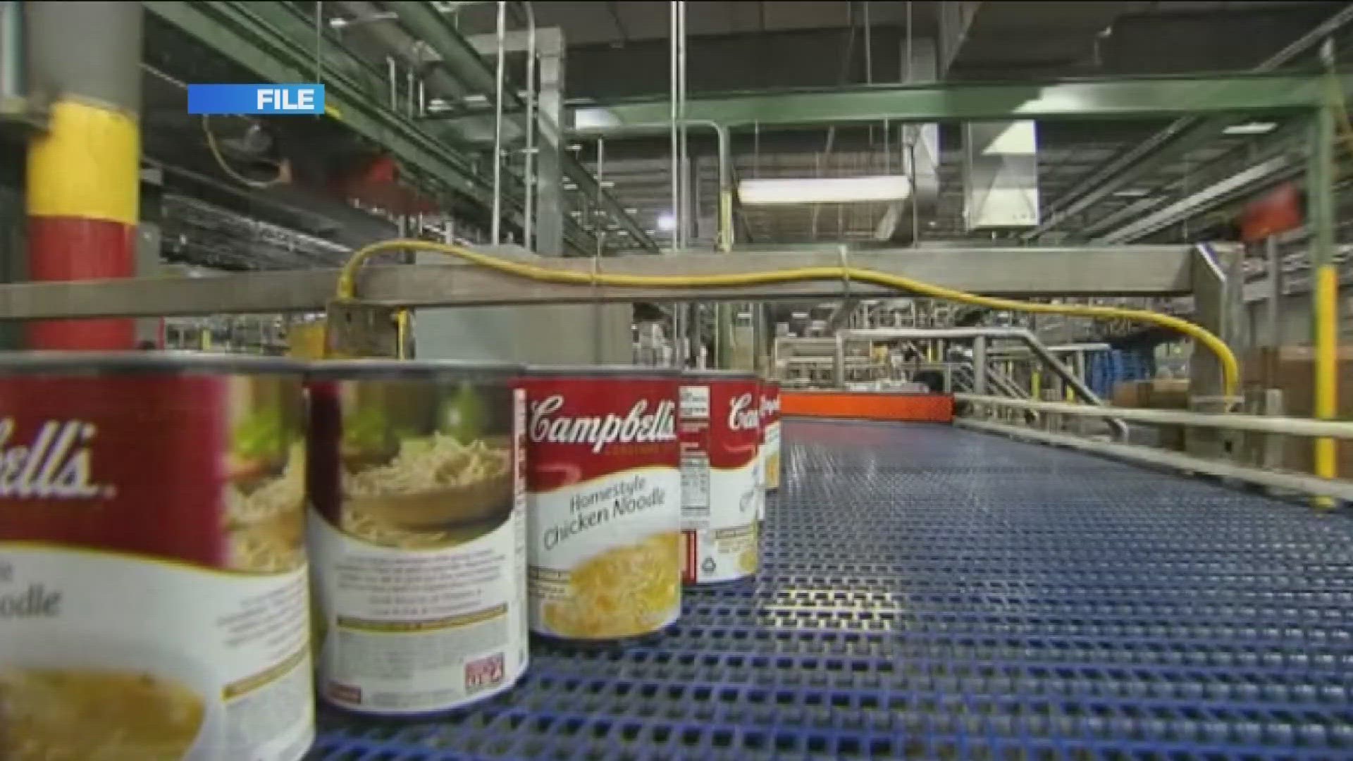 A Campbell Soup spokesperson said "our supply chain and IT teams are working to restore the systems as quickly as possible."