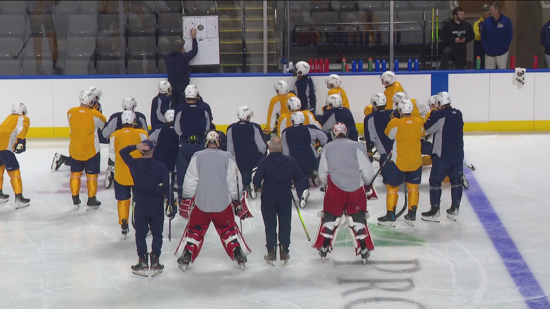 The Fish will have their first preseason game in two weeks and their first home game will be Nov. 1 against the Wheeling Nailers.