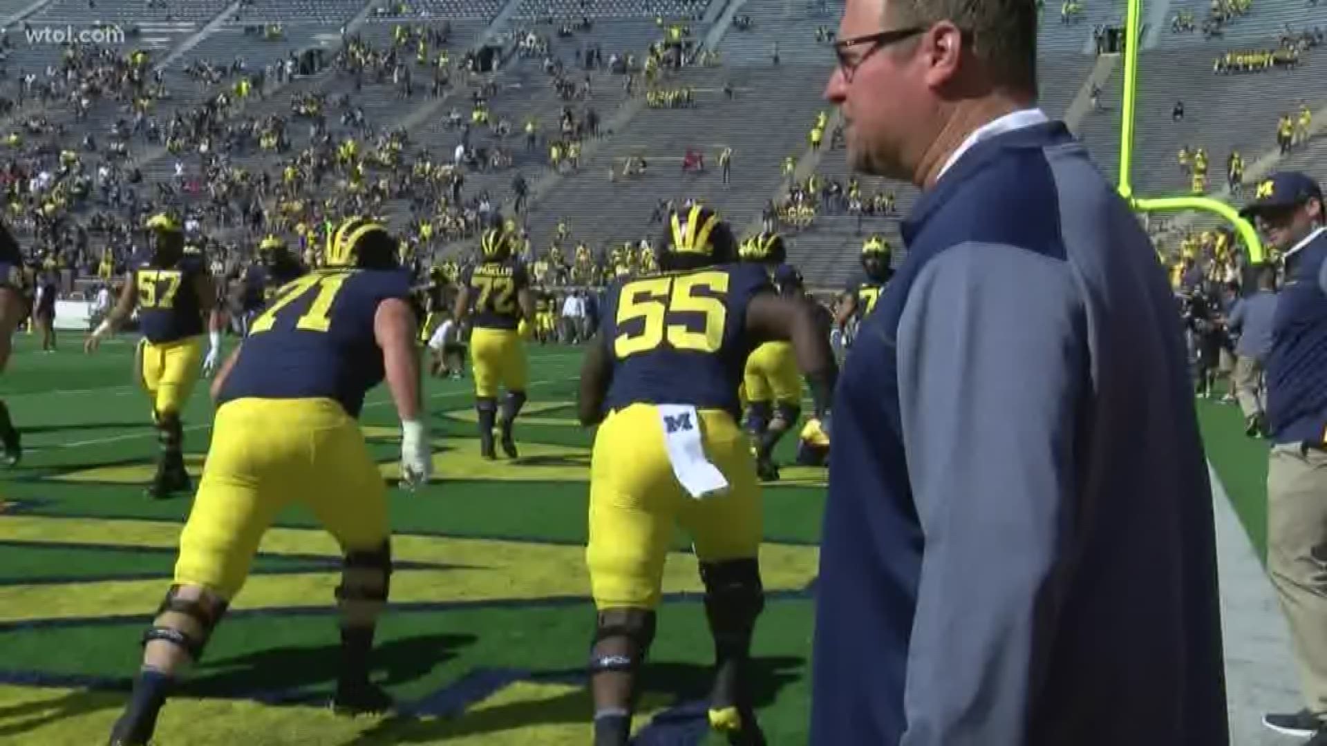 Former Wolverine James Hudson's family is upset by Harbaugh's comments