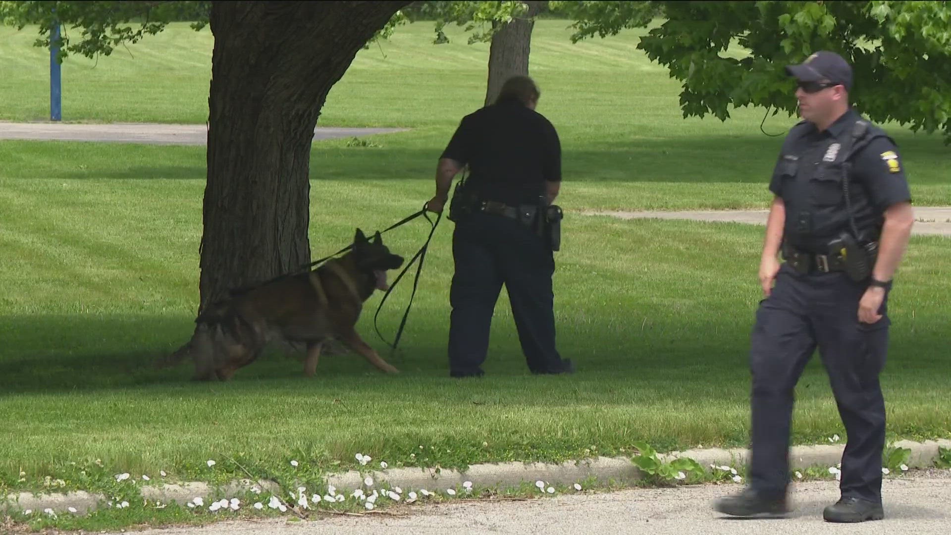 The victim was taken to the hospital after being shot Wednesday around 1:30 p.m. in south Toledo, TPD said. The extent of his injuries is not yet known.