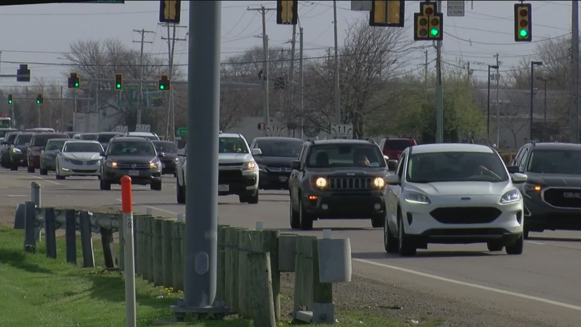 Drivers that WTOL 11 spoke with said they were trying alternative routes to avoid the traffic backups on I-75 and other major roadways that followed the eclipse.