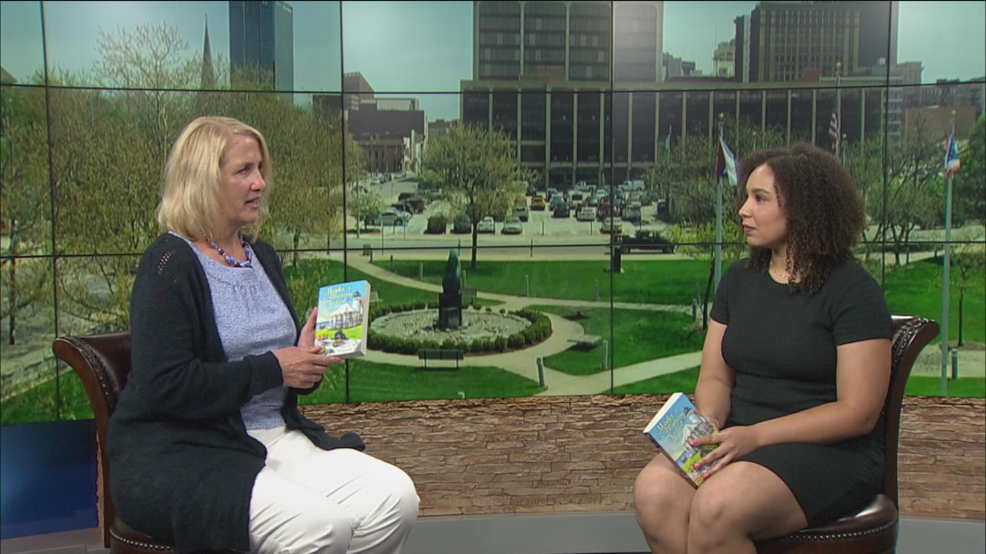 Author Darci Hannah joins WTOL 11 to talk about her murder/mystery novel "Murder at the Blueberry Festival."