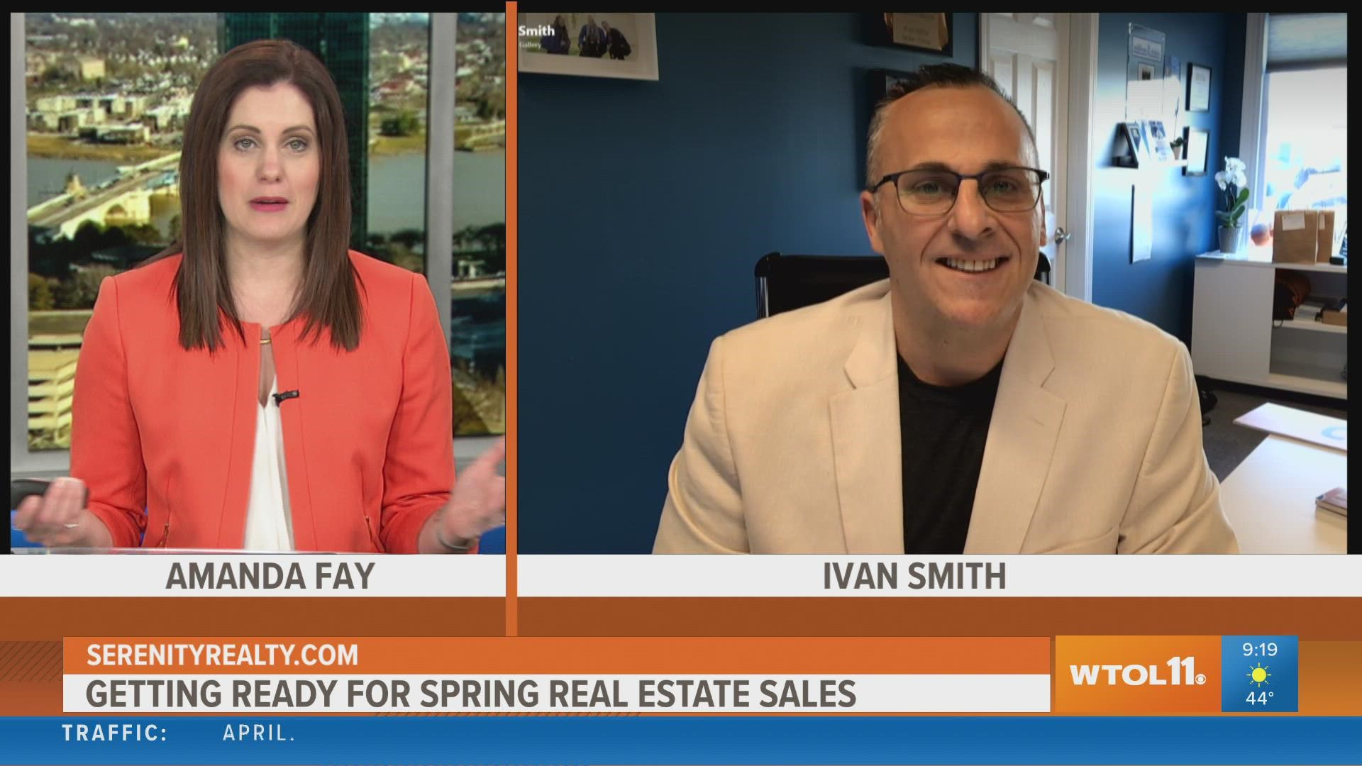 Selling or buying a home during the spring is full of challenges! We talk with Ivan Smith of Serenity Realty about how to approach this the real estate Market.