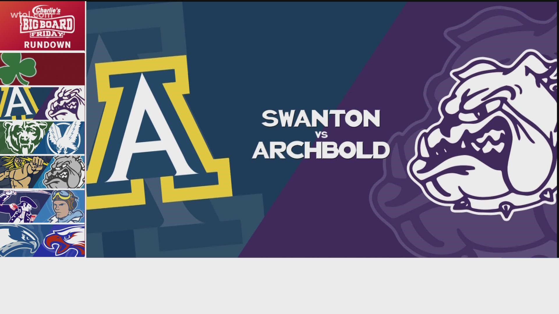 Big Board Friday Week 24 Archbold vs. Swanton (Boys basketball)
