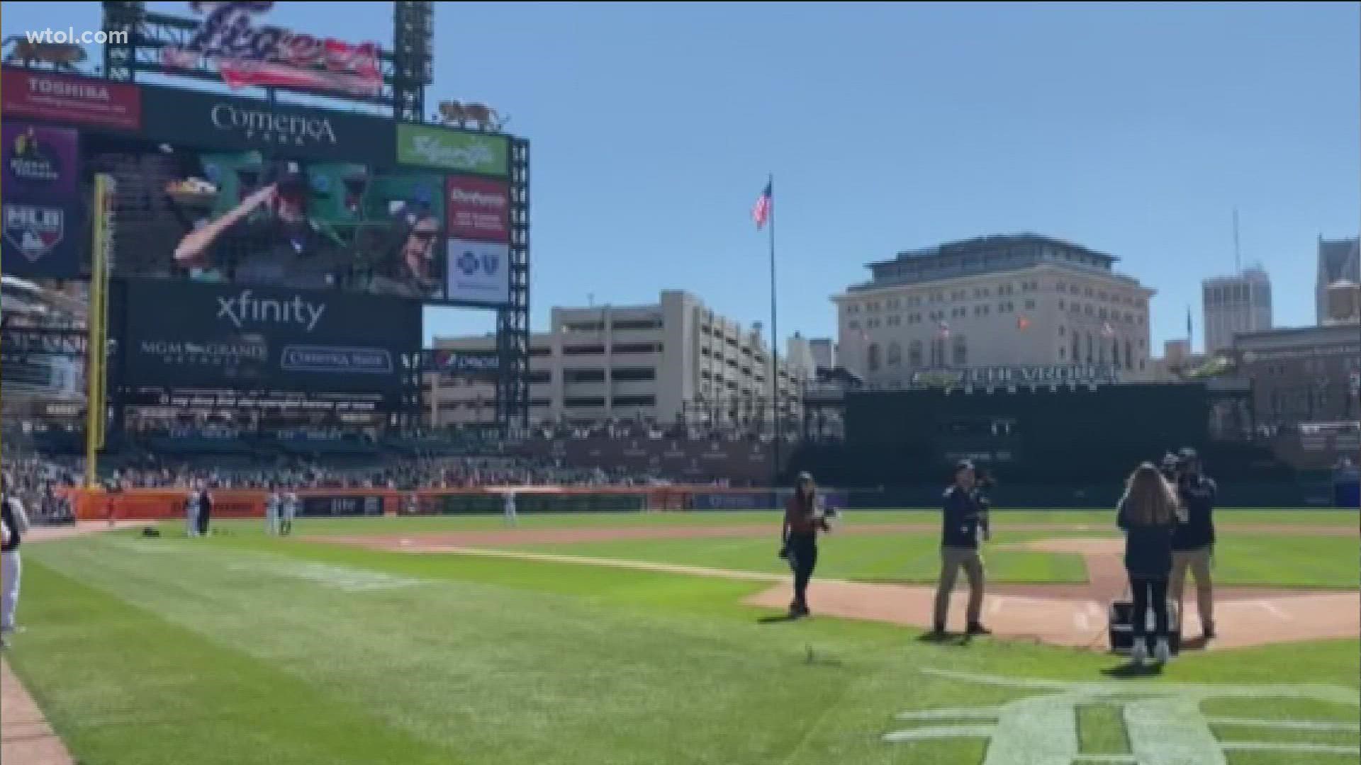 Here's who will sing national anthem on Detroit Tigers' Opening Day