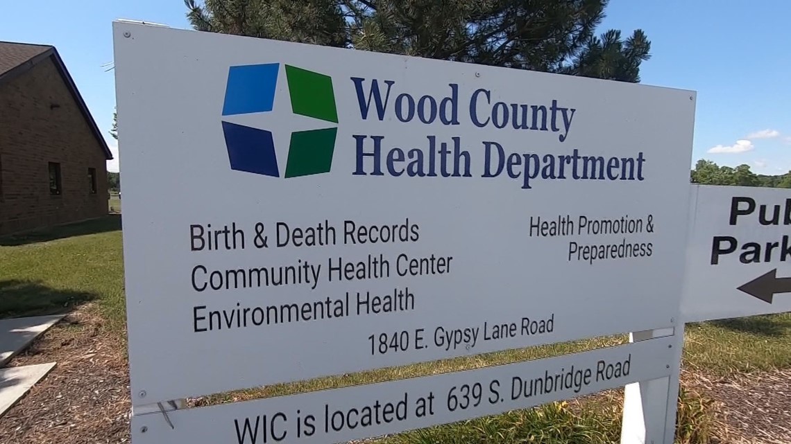 Who is Wood County's health commissioner?