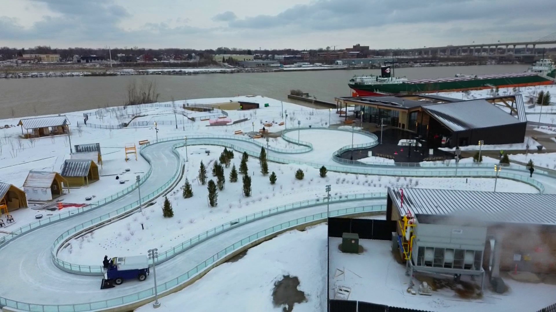 Toledo announces opening date for Ribbon ice skating trail
