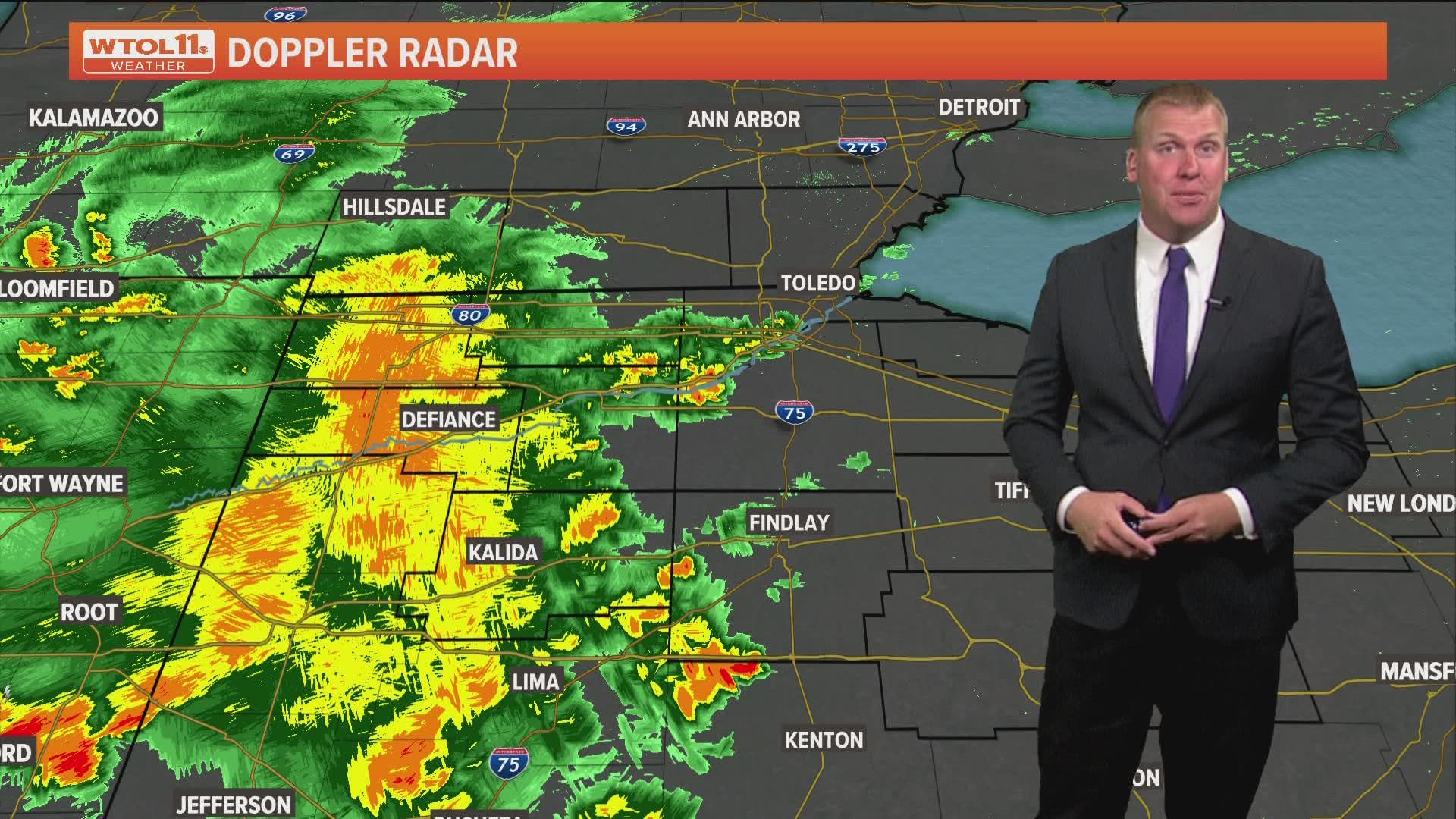 Warm and muggy start to Monday, rain on its way | wtol.com