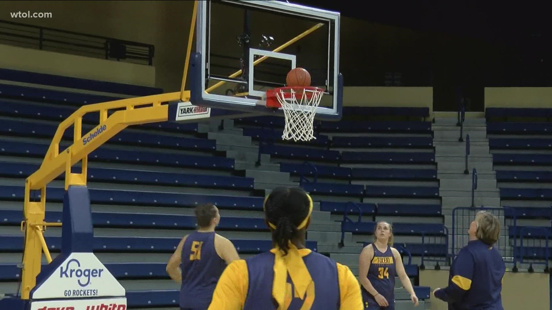 Toledo takes on Middle Tennessee State at 7 p.m. on Monday. They are excited to play in front of a packed arena.