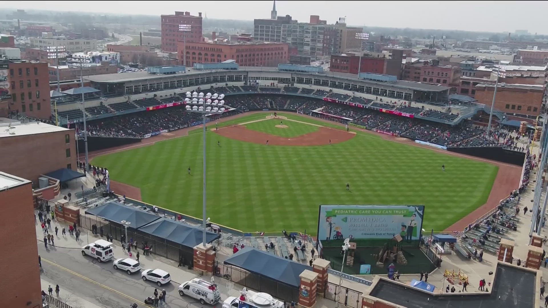 Fans, team ready for Mud Hens Opening Day downtown