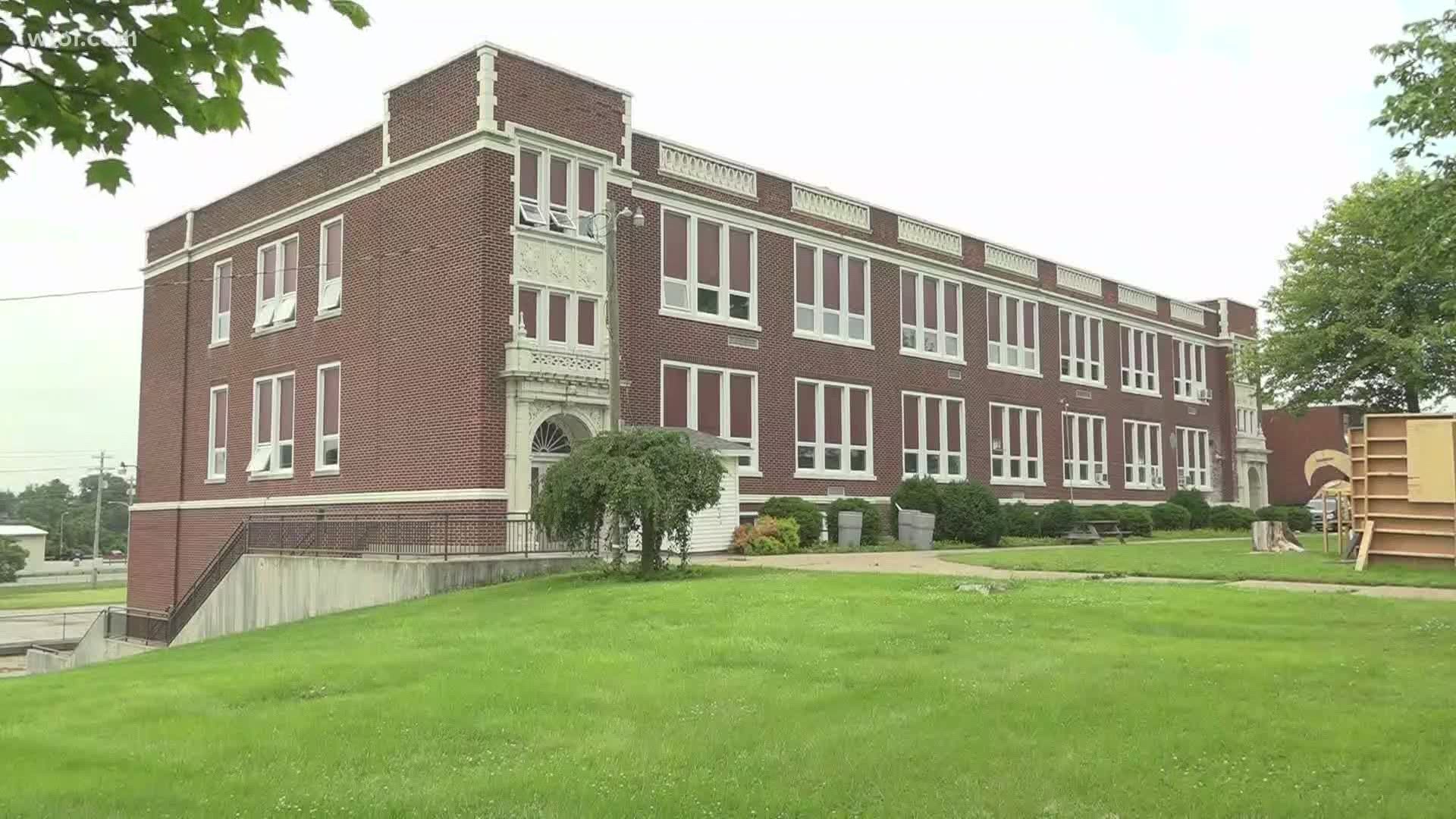 The facility was vacated by the Napoleon Local School district in 2015.  Now, a non-profit is aiming to renovate space inside the building into a community center.