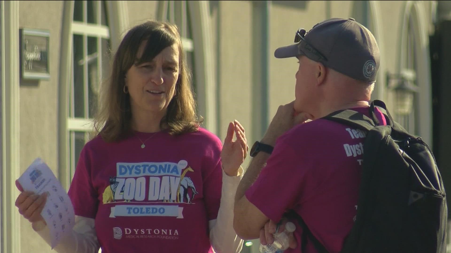 Community members and loved ones came together on Saturday to stroll the Toledo Zoo and raise awareness of the neurological disorder.