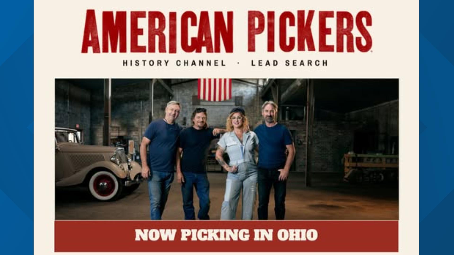 ‘American Pickers’ coming to Ohio in search of rare finds