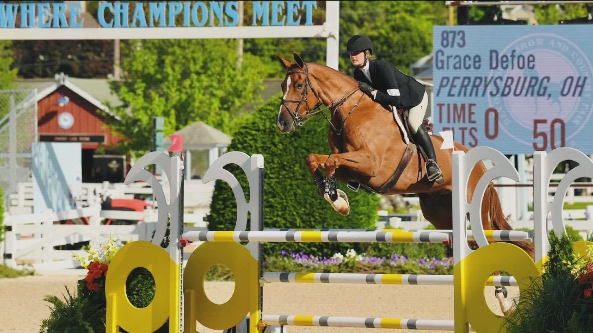 Grace DeFoe's became an equestrian on her seventh birthday. Now, the St. Ursula senior's success has caught the eye of Texas A&M University.