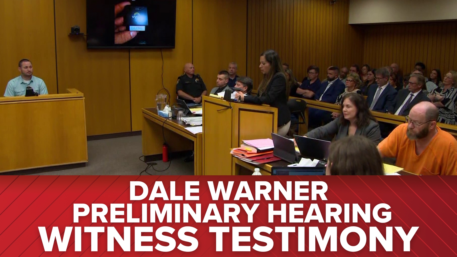 Bush, the first witness to testify, performed odd jobs on the Warner farm and said his relationship with Dee depended on the day and said he was close with Dale.