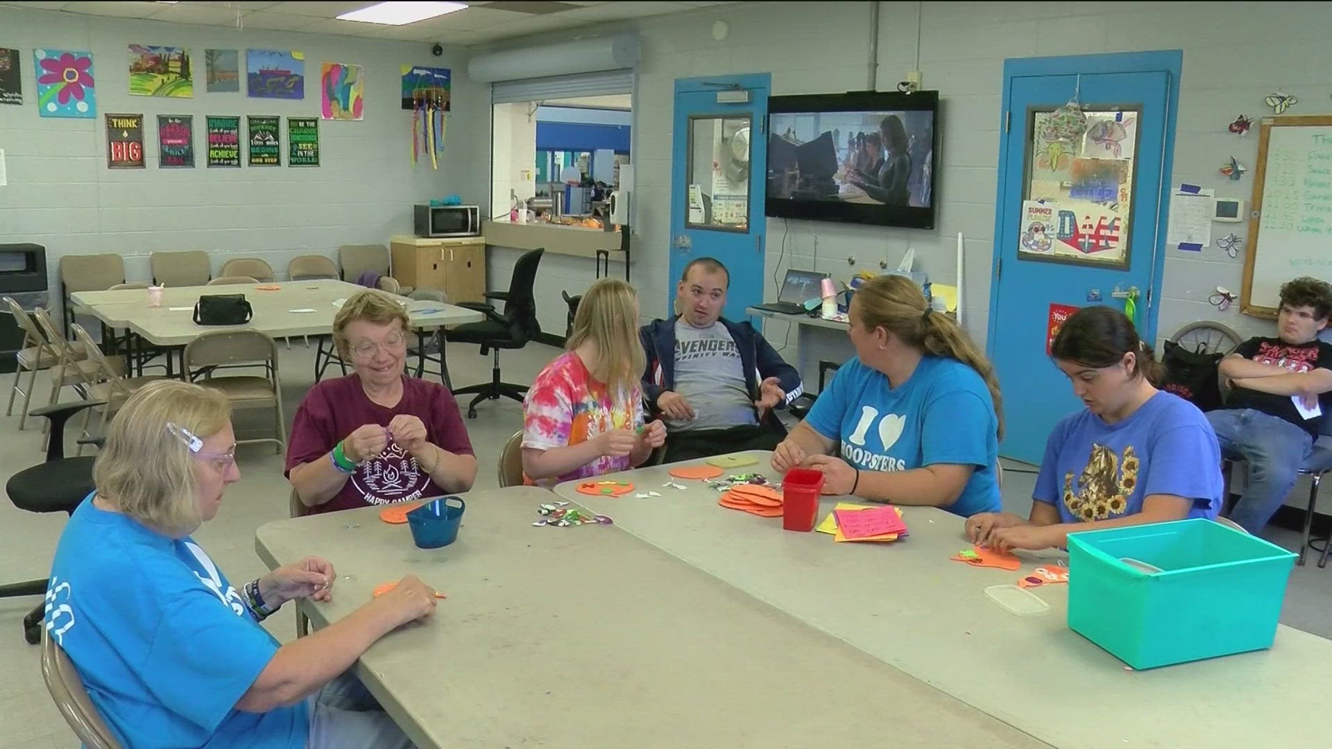 With the new van, the Hope Community Center is delivering programs like bingo, crafts and activities directly to local classrooms, group homes and residences.