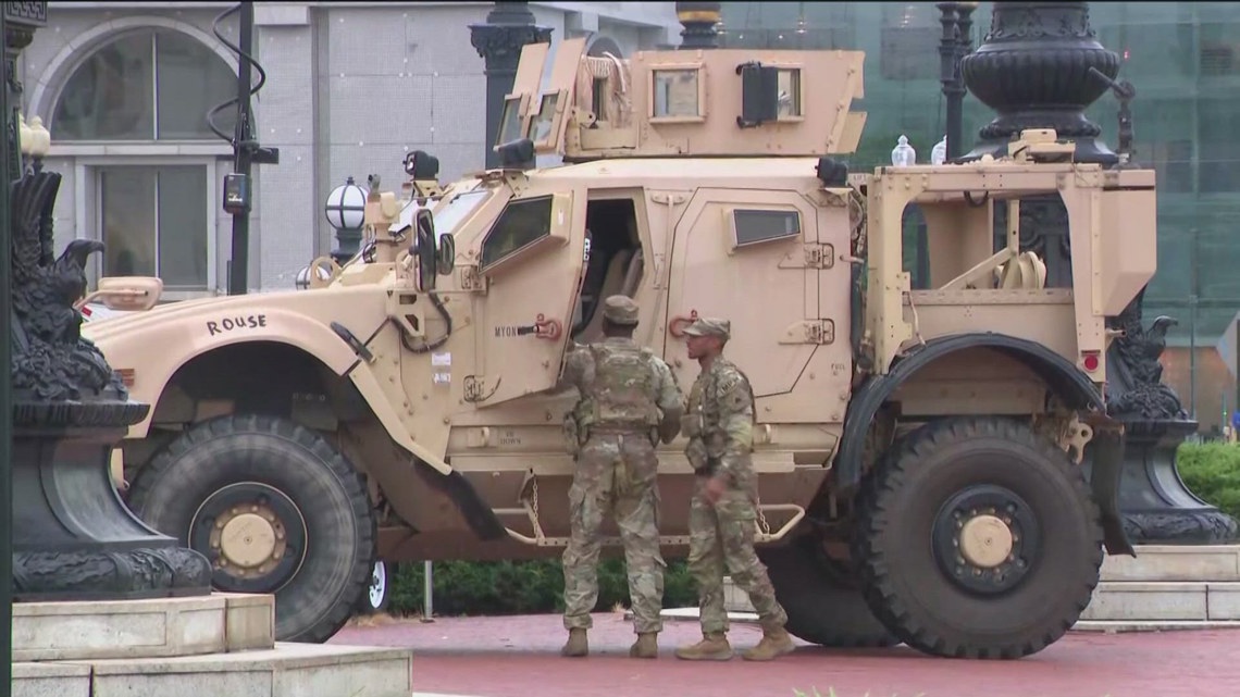 DeWine agrees to extend Ohio National Guard's stay in Washington | wtol.com