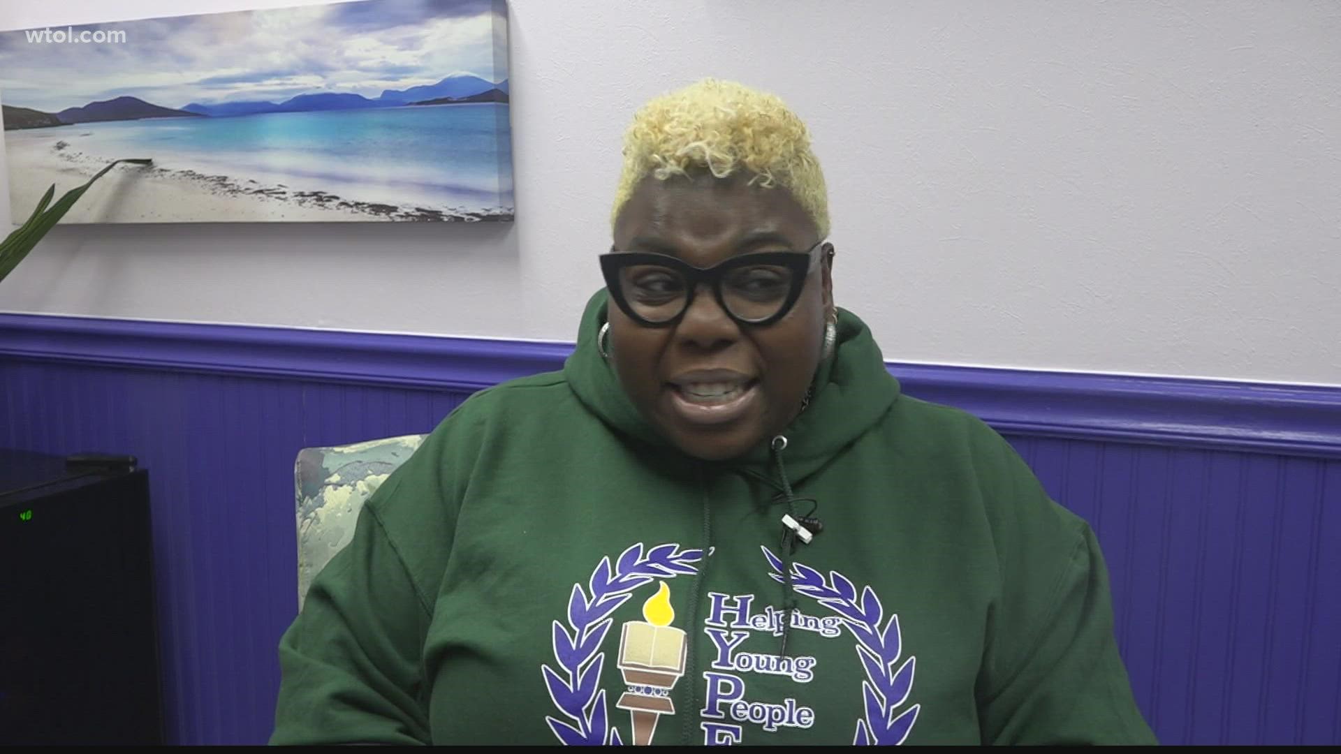 Aralana Alexander with H.Y.P.E. LLC, says everyone, even if they don't live where a violent crime has taken place, should look to see how they can help.