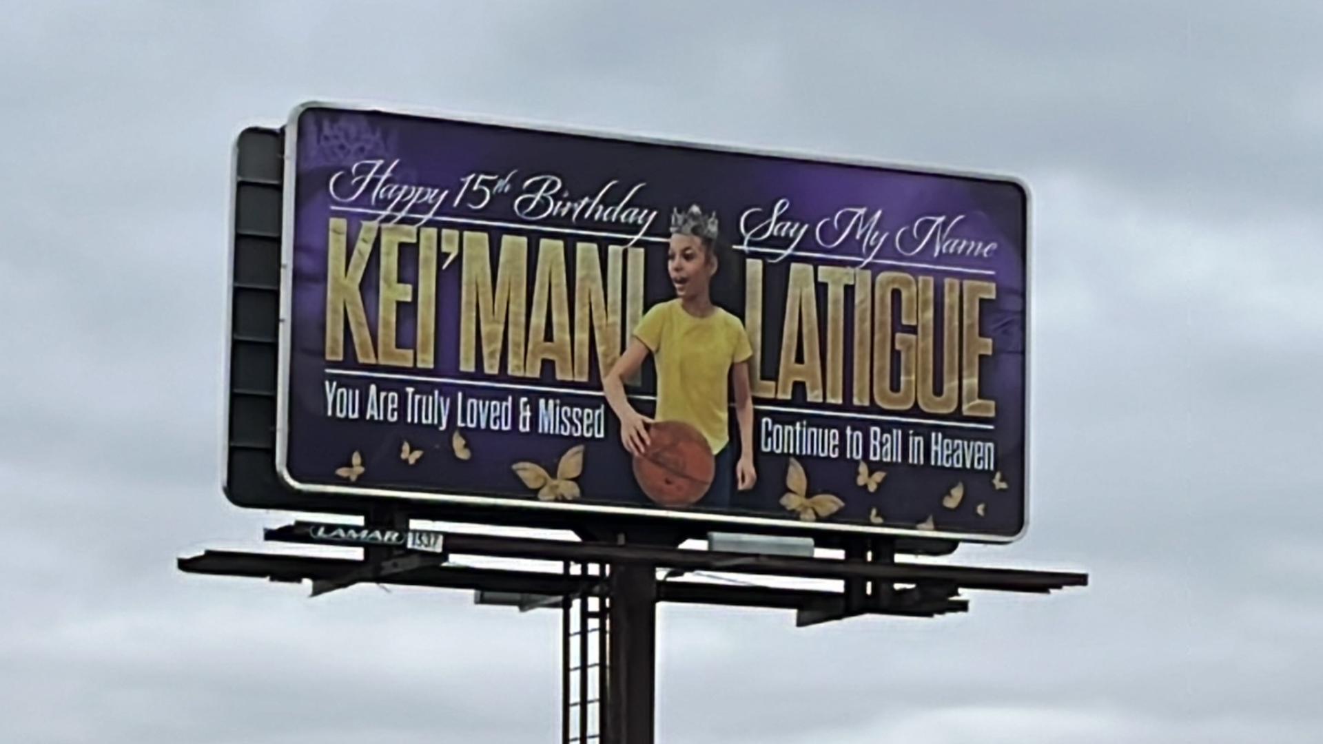 'You are truly loved and missed': Billboard placed in Toledo teen Kei ...