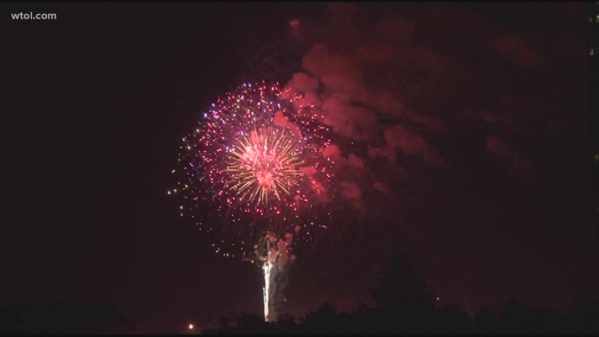 Officials with TFRD say they aren't any more concerned than they would normally be about at-home fireworks displays this year.