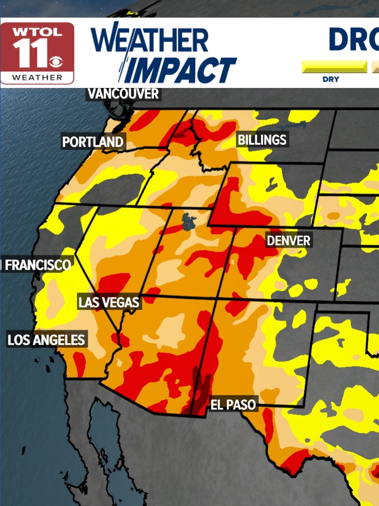 Widespread drought conditions across the U.S. | wtol.com
