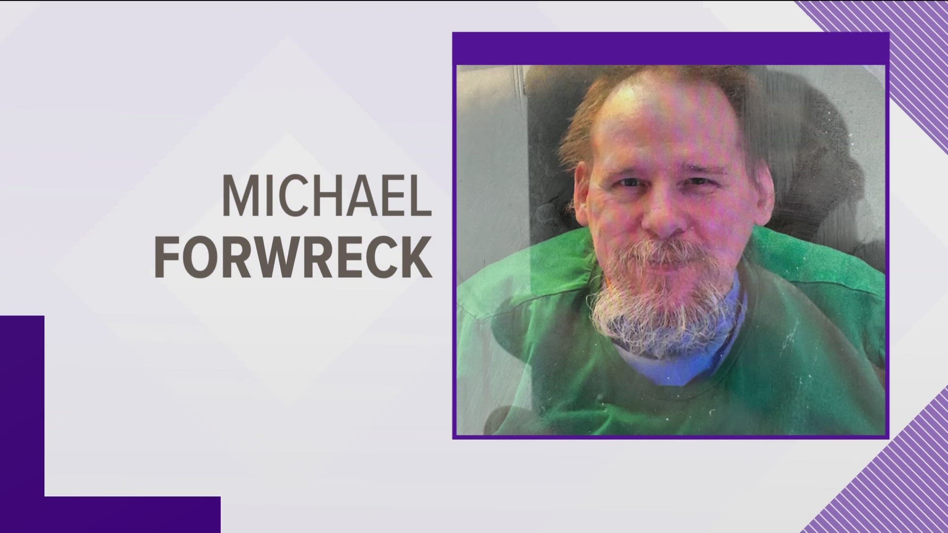 Michael Forwreck, 62, was last seen in the 1000 block of Tecumseh Street. He is believed to be wearing a full sweat suit, tan tank top and red shoes, TPD said.