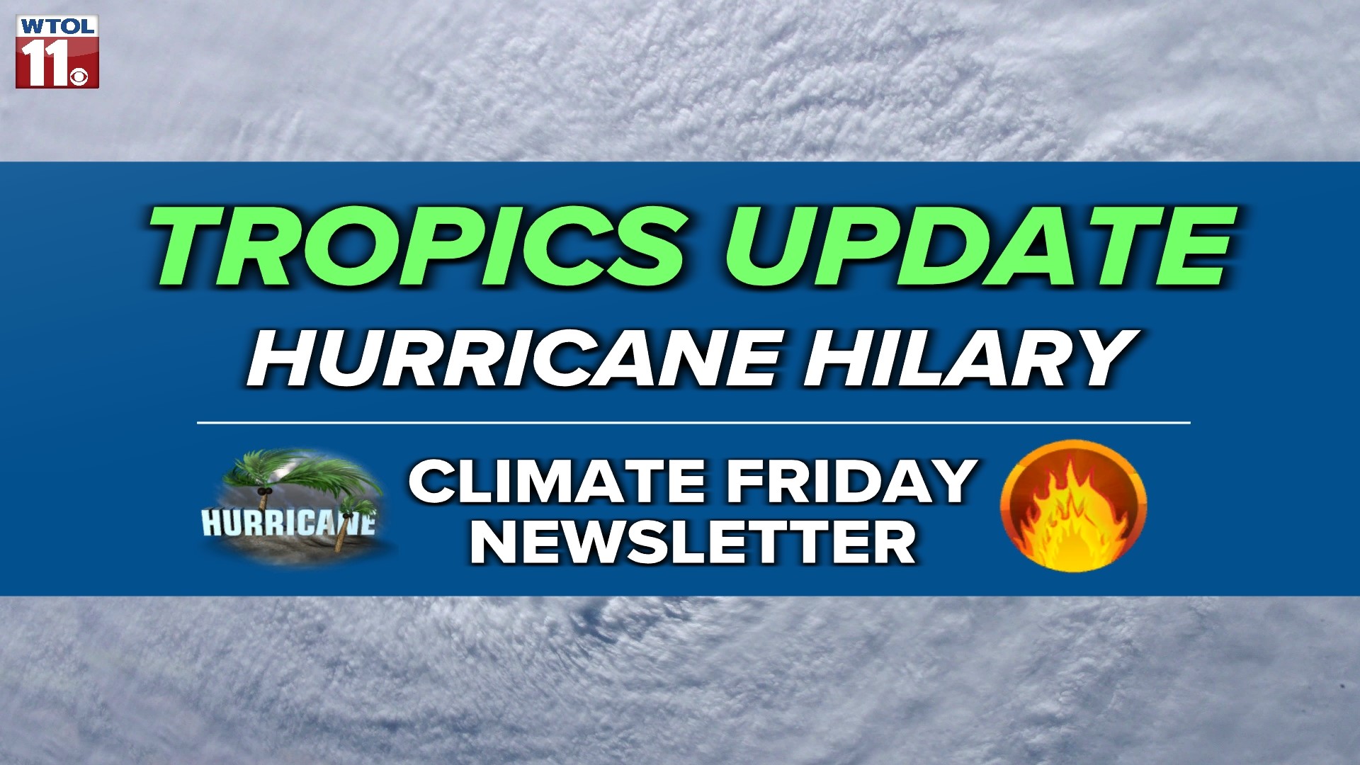 WTOL 11 Meteorologist John Burchfield breaks down the data ahead of Hurricane Hilary's development in the Pacific.